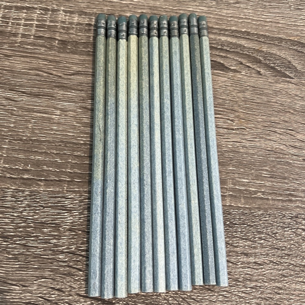 Berol Eagle Jeans No. 2 HB Pencil Lot of 11 Unused Unsharpened USA Vtg No Box - Picture 5 of 6